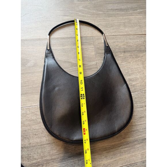 Savette Florence Leather Hobo in Black - Picture 6 of 8